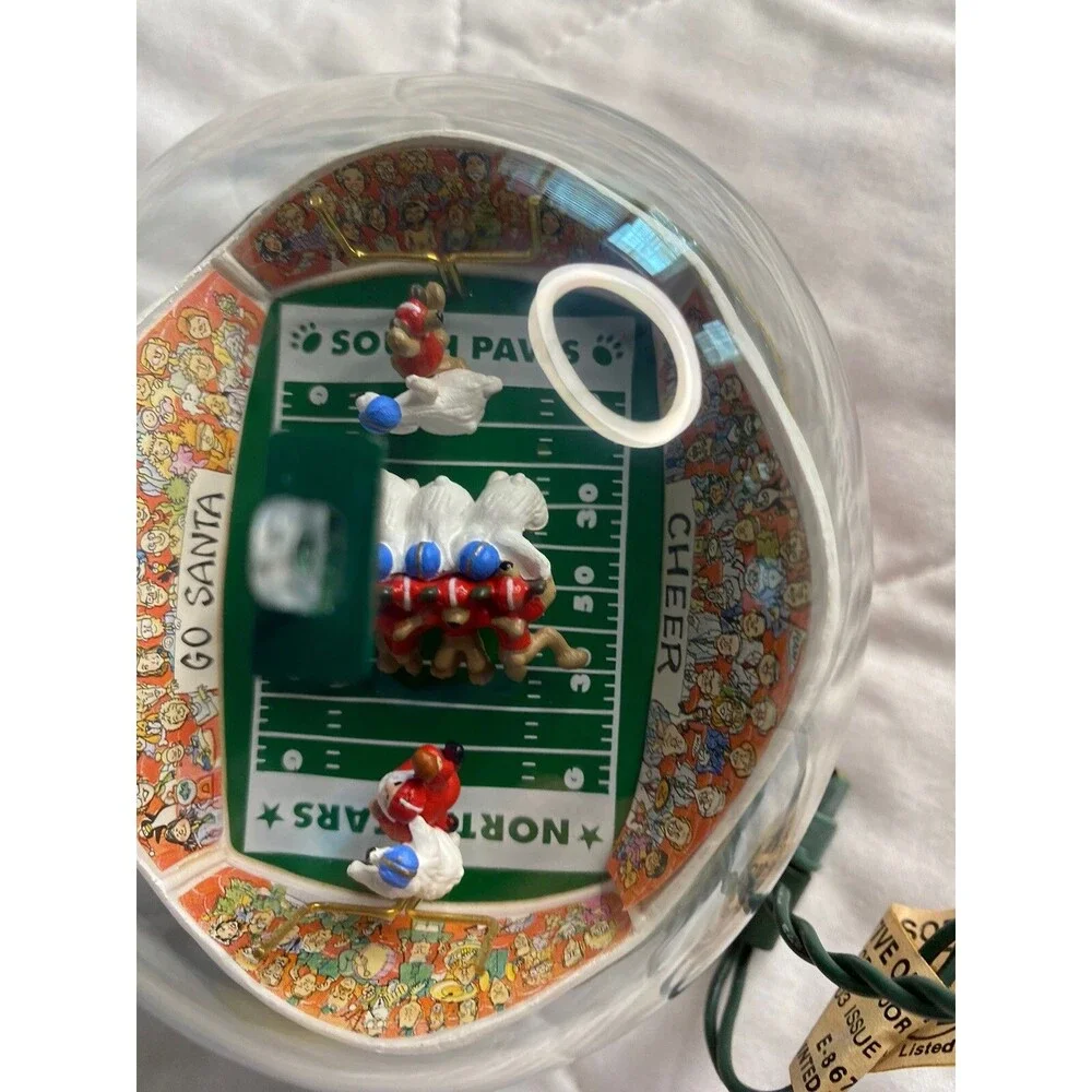 Hallmark Keepsake Ornament Artist's Favorites Arctic Dome by Ken Crow Football